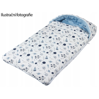 Spací vak do kočíka 80x40 cm TheBaby - Jelene na šedom podklade/ružový