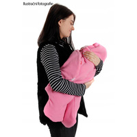 Zavinovačka s kapucňou a nožičkami 90x40 cm TheBaby - ecru biela