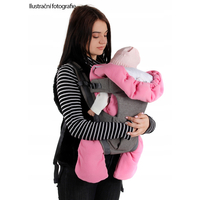 Zavinovačka s kapucňou a nožičkami 90x40 cm TheBaby - ecru biela