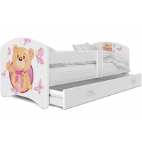 Detská posteľ LUCY so zásuvkou - 180x90 cm - MEDVEDÍK