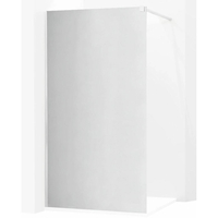 Upevňovacie rameno k sprchovej zástene KIOTO - na 8 mm sklo - WHITE