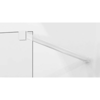 Upevňovacie rameno k sprchovej zástene KIOTO - na 8 mm sklo - WHITE