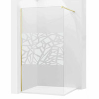 Variabilná sprchová zástena MAXMAX KIOTO 70x200 cm, 8 mm - číre/mat VZOR 2