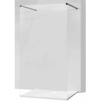 Variabilná sprchová zástena MAXMAX KIOTO 100x200 cm, 8 mm - číre sklo