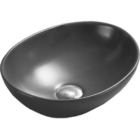 Keramické umývadlo MEXEN ELZA - tmavo šedé matné, 21014071