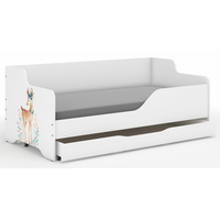 Detská posteľ LOLA - SRNKA 160x80 cm - grafika na čelách