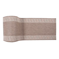 Sisalový PP behúň GREEK - taupe/béžový - 70x200 cm