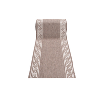 Sisalový PP behúň GREEK - taupe/béžový - 70x200 cm