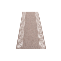 Sisalový PP behúň GREEK - taupe/béžový - 70x200 cm