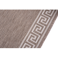 Sisalový PP behúň GREEK - taupe/béžový - 70x200 cm