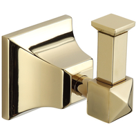 Kúpeľňový vešiak na uteráky MEXEN DALIA háčik - zlatý, 7017335-50