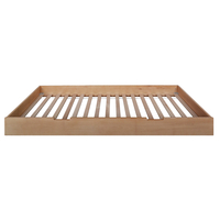 Detská poschodová posteľ z MASÍVU BUK - MARK 200x90cm - biela