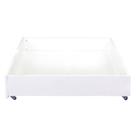 Detská poschodová posteľ z MASÍVU BUK - MARK 200x90cm - biela