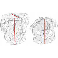 Detský stan TEEPEE (TÝPIE) STARS s doplnkami - šedý/biely