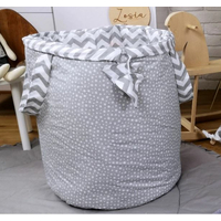 Detský stan TEEPEE (TÝPIE) STARS s doplnkami - cik-cak/sivý