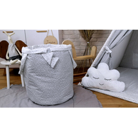 Detský stan TEEPEE (TÝPIE) STARS s doplnkami - šedý/biely