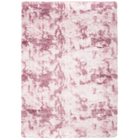 Plyšový koberec SILK Ombre - RUŽOVÝ
