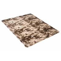 Plyšový koberec SILK Ombre - HNEDÝ