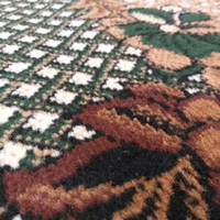 Kusový koberec ALPHA Flower - hnedý/zelený