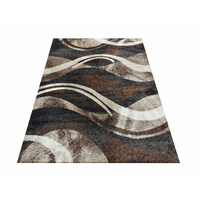 Kusový koberec WAVE - hnedý
