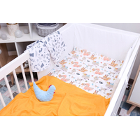 Detské mušelínové plienky BABYMAM PREMIUM 70x75 cm - sada 3 ks - Srnka a zvieratká