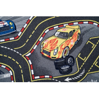 Detský koberček CARS 2 ŠEDÝ