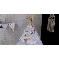 Detský stan TEEPEE (TÍPÍ) PIVONKY s doplnkami - šedý