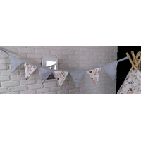 Detský stan TEEPEE (TÍPÍ) PIVONKY s doplnkami - šedý