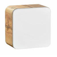 Zostava kúpeľňového nábytku BÁRA 40 cm s úzkou umývadlovou skrinkou vr. keramického umývadla bez prepadu