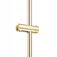 Sprchová kovová tyč s držiakom na ručnú sprchu REA 01 - 70 cm - zlatá