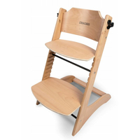 Detská drevená jedálenská stolička LONI - prírodná