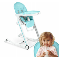 Detská jedálenská stolička TUGO 3v1 - svetlomodrá