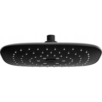 Sprchová dažďová hlavica MAXMAX MEXEN D-22 - 26x23 cm - čierna, 79722-70