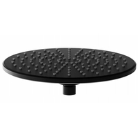 Sprchová dažďová hlavica MAXMAX MEXEN D-40 - 22x22 cm - čierna, 79740-70