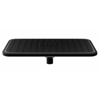 Sprchová dažďová hlavica MAXMAX MEXEN D-54 - 29x19 cm - čierna / chróm, 79754-71