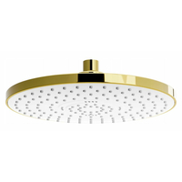 Sprchová dažďová hlavica MAXMAX MEXEN D-05 - 22 cm - zlatá/biela, 79705-50