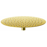 Sprchová dažďová hlavica MAXMAX MEXEN SLIM - guľatá - 25 cm - zlatá, 79225-50