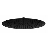 Sprchová dažďová hlavica MAXMAX MEXEN SLIM - guľatá - 40 cm - čierna, 79240-70