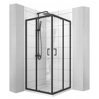 Sprchový kút VITO 80x100 cm - čierny