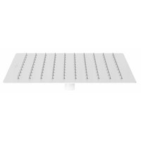 Sprchová dažďová hlavica MAXMAX MEXEN SLIM - štvorcová - 25x25 cm - biela, 79125-20