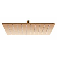 Sprchová dažďová hlavica MAXMAX MEXEN SLIM - štvorcová - 25x25 cm - rose gold, 79125-60