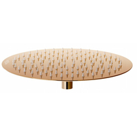 Sprchová dažďová hlavica MAXMAX MEXEN SLIM - guľatá - 25 cm - rose gold, 79225-60