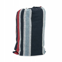 Hojdacia sieť MALAGA - modro/červená 200x100 cm