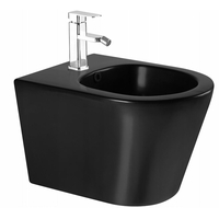 Závesný bidet RICO 48 cm - čierny lesklý