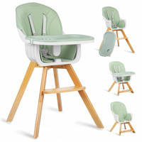 Detská jedálenská stolička LILO 2v1 - mätová