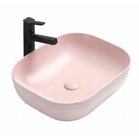 Keramické umývadlo MAXMAX MEXEN ROSA - ružové matné, 21095044