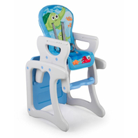 Detská jedálenská stolička TERI 3v1 - modrá