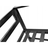 Záhradný kovový nábytok GLOBO (2 pohovky + 2 lavičky + stôl) - taupe