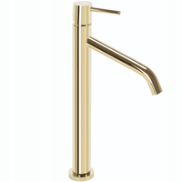 Umývadlová batéria REA LEVEL - vysoká - zlatá
