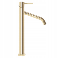 Umývadlová batéria REA LEVEL - vysoká - zlatá